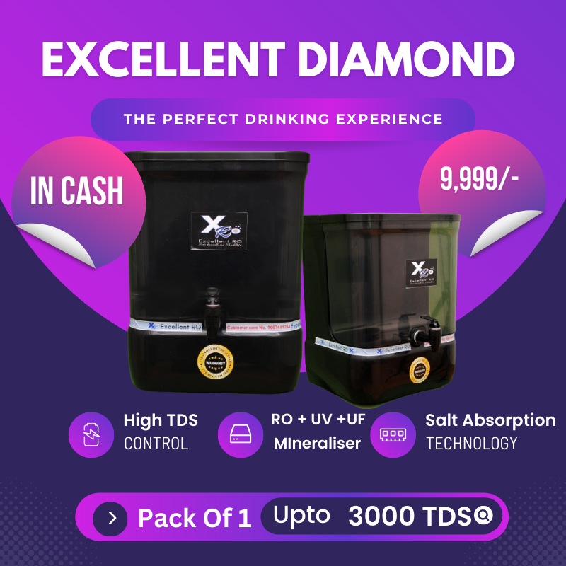 Excellent diamond (3000 TDS)